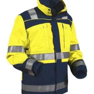 Blåkläder Highvis Takki Keltainen/Mariininsininen