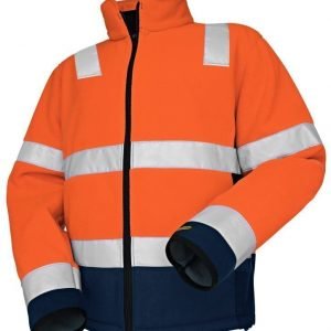 Blåkläder Highvis fleecepusero Oranssi/Mariininsininen