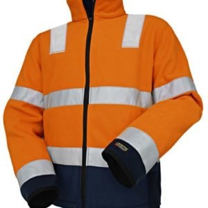 Blåkläder Highvis fleecepusero Oranssi/Mariininsininen