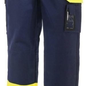 Blåkläder Highvis housut Keltainen/Mariininsininen