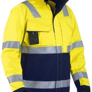 Blåkläder Highvis takki Keltainen/Mariininsininen