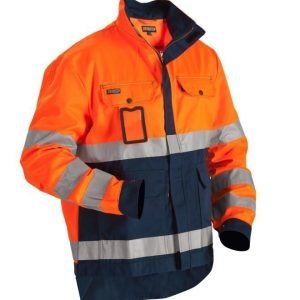 Blåkläder Highvis takki Oranssi/Mariininsininen