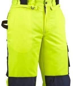 Blåkläder Highvis talvihousut henkseleillä Keltainen/Mariininsininen