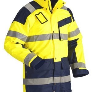 Blåkläder Highvis talviparkas Keltainen/Mariininsininen