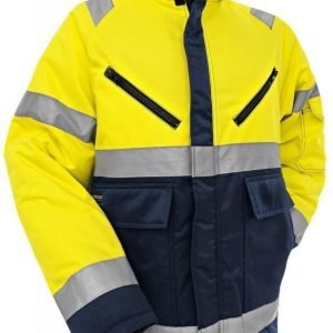 Blåkläder Highvis talvitakki Keltainen/Mariininsininen