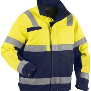 Blåkläder Highvis talvitakki Keltainen/Mariininsininen