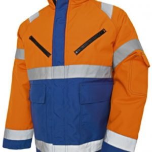 Blåkläder Highvis talvitakki Oranssi/Keskisininen