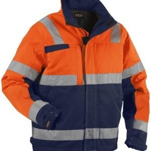 Blåkläder Highvis talvitakki Oranssi/Mariininsininen