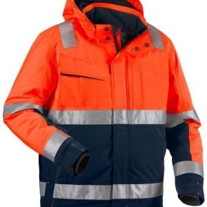 Blåkläder Highvis talvitakki Oranssi/Mariininsininen