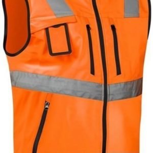 Blåkläder Liivi Highvis softshell oranssi