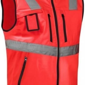 Blåkläder Liivi Highvis softshell punainen