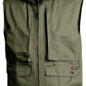 Blåkläder Puutarhurin liivi Army green