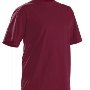 Blåkläder T-paita Viininpunainen