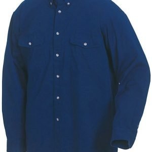 Blåkläder Twill kauluspaita Mariininsininen