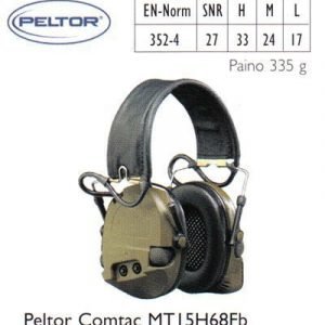 Peltor Comtac MT15H68Fb kuulosuojain