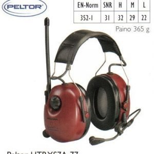 Peltor HTRXS7A-77 kuulosuojain