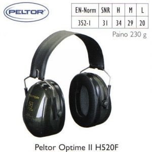 Peltor Optime II H520F kuulosuojain