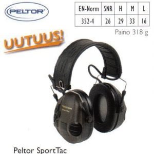 Peltor SportTac kuulosuojain