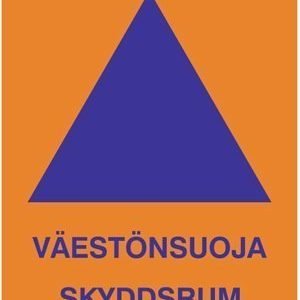 Väestönsuoja 400x500 mm