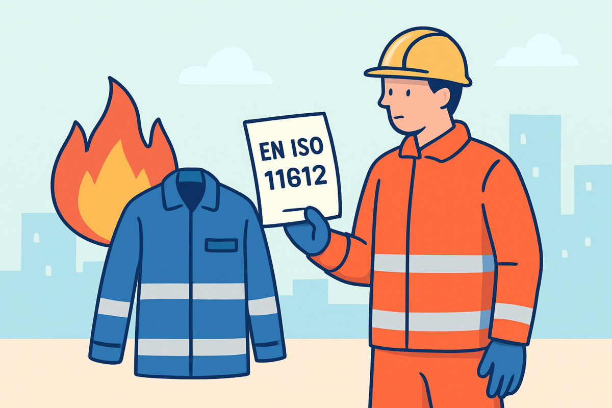 Liekinkestävät työvaatteet – EN ISO 11612 selitettynä