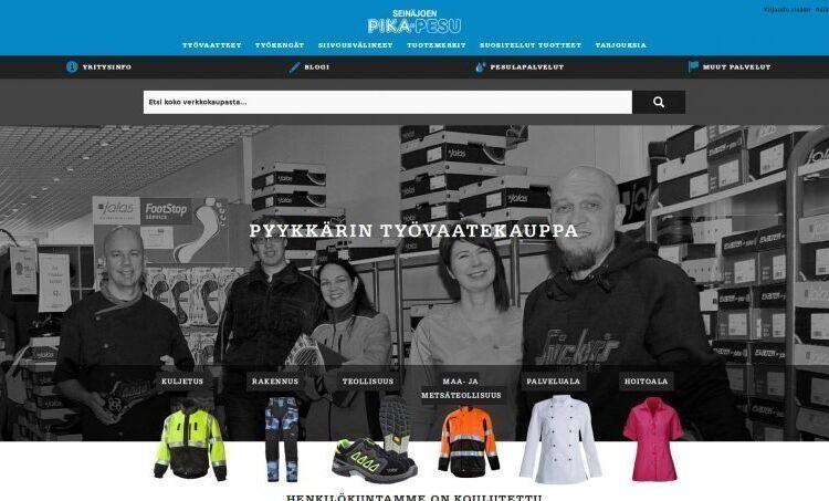 Pyykkärin työvaatekauppa