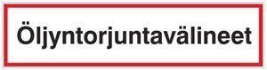 Öljyntorjuntavälineet 400x100 mm